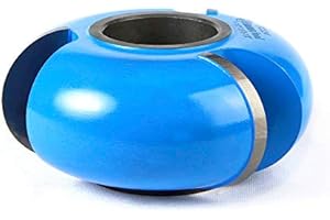 Amana Tool - SC534 Carbide Tipped 3-Wing Flute (Convex) 1-1/2 Flute x 3/4 Radius x 3-1/2 D