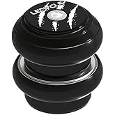 Juscycling Bike Headset, Sealed Bearings, for Straight and Tapered Fork Steering Tube, Threadless Headsets for Road MTB BMX Bicycle