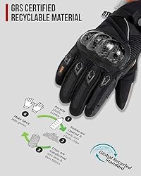 BORLENI Winter Motorcycle Gloves Waterproof