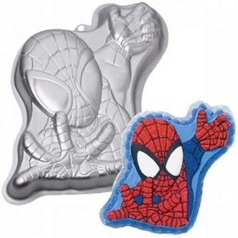 Wilton 2105-5052 - Molde para tartas, diseño de Spiderman ...