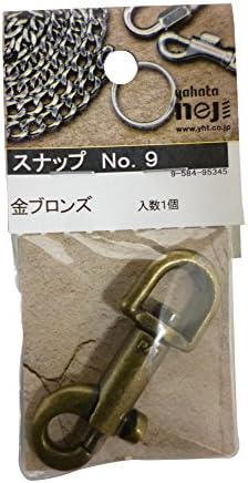 八幡ねじ スナップ キンブロンズ 高い素材 No 9