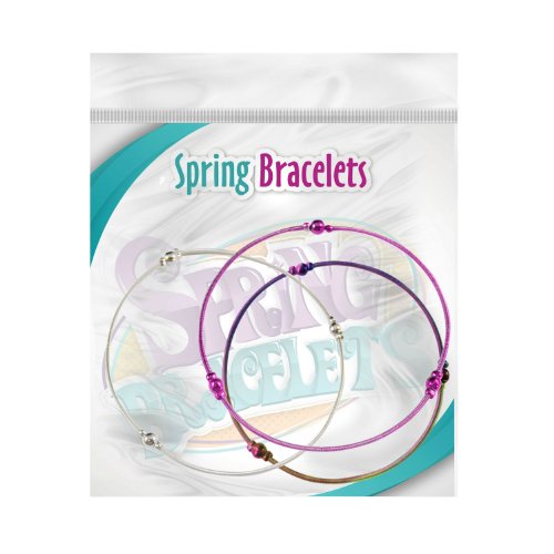 Metal Bracelets -Spring Spheres X1/3 (Multicolor 3)