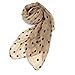 FEITONG@ New Women Long Wrap Shawl Polka Dot Chiffon Scarf Scarves Stole