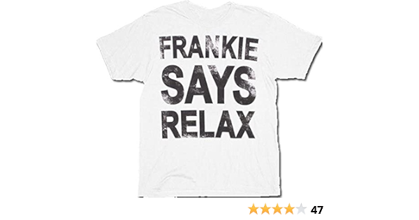 Frankie Says Relax Adult White 