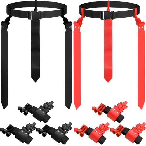 Flag Football Set with Adjustable Belts and Flags