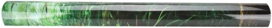 Fdit Aquarium Fish Tank Background Poster Pvc Adhesive Decor Paper Green Water Grass Aquatic Style Like Real(61 * 41Cm) - Image 3