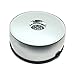 Amazingbug 7 LED Light,Merchandise Display Base, Mirrored Top, Color Changing Lights,Laser Krystal Etched Crystal Cube Light-Up LED Base with Adaptor, Silver