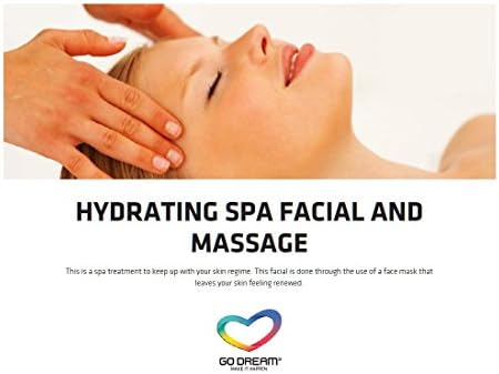 Hydrating Spa Facial &amp; Massage in New York Experience Gift Card NYC - GO DREAM - Sent in a Gift Package