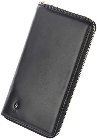 Men's Wallet Charging Clutch Bag Bluetooth Smart Wallet Smartphone Zip Wallet Case Clutch Purse Charger Wallet Handbag Power