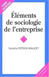 Éléments de sociologie de l'entreprise
