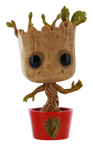 Funko Marvel Guardians of the Galaxy POP! Marvel Dancing Groot Exclusive Vinyl Bobble Head #65 [Red Pot with Ravagers Logo]