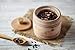 Wooden Salt Box With Lid - Premium Natural Beechwood - Healthy Solid and Durable Dry Herb Container - Moisture-Free Salt Holder - 10 ounce Capacity.