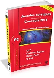 PC mathématiques et informatique 2013
