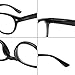LianSan 5 Pairs Readers Spring Hinged Round Reading Glasses for Men and Women L3712