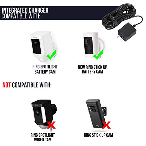 6 Weatherproof+Integrated+Charger+Spotlight+Battery