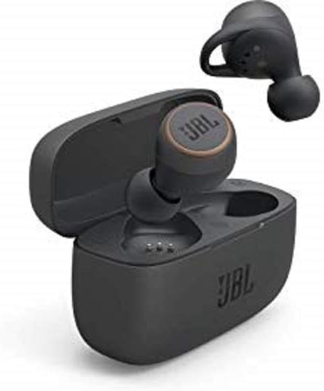 JBL LIVE 300 TWS Cuffie In-Ear True Wireless Bluetooth – Auricolari con Microfono, Noise Cancelling, Alexa Integrata e Assistente Google – Fino a 20h di Autonomia, Nero