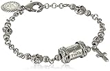 The Vatican Library Collection Silver-Tone Prayer Bead Bracelet, 7