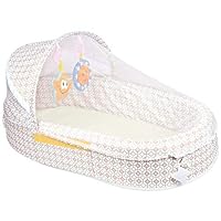 MiyaSudy Baby Travel Bed Foldable Portable Bassinet Baby Bed Baby Nest Bed Bassinet Mattress Diaper Bag Mammy Backpack 0-24M