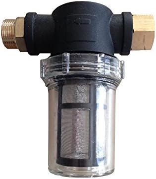 Sunda Garden Hose Inlet Water Filter for Pressure Washer G3/4", 100 mesh