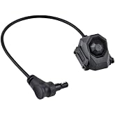 okyass Tactical Modular Button Remote Activation Pressure Switch for SF M300 M600 PEQ15/L3 Series Weapon Light and Tactical Flashlight,for 20mm Picatinny Rail (Crane Laser Plug)