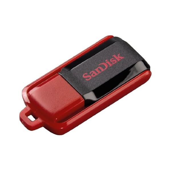 SanDisk Cruzer Switch 64GB USB-Stick USB 2.0 schwarz / rot – Bild 3
