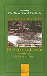 Histoire de l'Inde par Dupuis