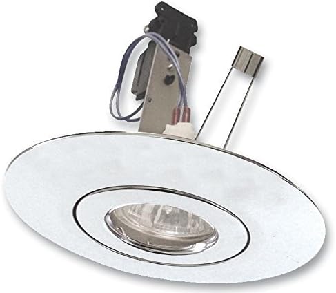 GU10/LV Ceiling Converter, White CR80WH by ETERNA. Downlight CONVERTOR. Pack of 2