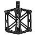 boruizhen Aluminium CNC Bike Platform Pedals Lightweight Road Cycling Bicycle Pedals for MTB BMX