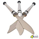 Juggling Knives Set of 3 with Sharp Looking Blade and Wrapped Handle