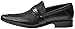 Calvin Klein Men's Bartley Oxford, Black Diamond Leather, 10 Medium US