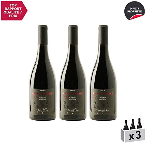 Vin de Savoie Arbin Mondeuse Avalanche Rouge 2018 – Fabien Trosset – Vin AOC Rouge de Savoie – Bugey – Cépage Mondeuse…