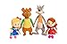 Goldie and Bear Bean Plush - Big Bad Wolf, Multicolor
