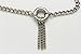 TFJ Women Western Fashion Jewelry Boot Chain Bracelet Silver Metal Ring Fringes Bling Shoe Charm