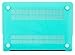 Kuzy Compatible with MacBook Air 11 inch Case A1465 A1370 Soft Touch Hardshell Cover for 11 inch MacBook Air Case 11.6 inches, Teal