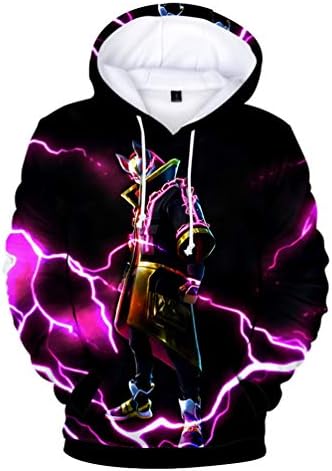 Sweatshirts Game 3D Printing Sports Zipper Hooded Sweater Autumn and Winter Clothes Jacket Hoodies