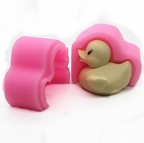Lingmoldshop 3D Duck P175 Craft Art Silicone Soap Mold DIY Candy Mould Craft Molds Handmade Candle Molds
