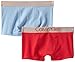 Calvin Klein Little Boys' 2Pk Trunk 4, Assorted, Small 6/7
