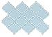 CNK Tile Vapor Arabesque Glass Tile - 5