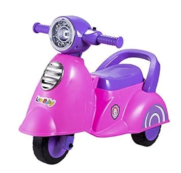light pink scooter