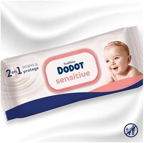Toallitas Bebé Sensitive, 840 Toallitas (15 Packs x 55 uds)