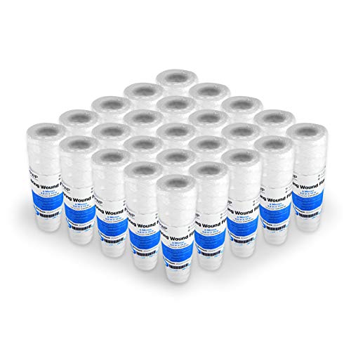 String Wound Sediment Water Filter Cartridge Standard 2.5x10 5 Micron 25 Pack - Thumbnail 4