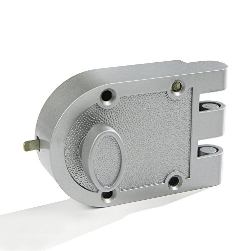 Guard Security Heavy Duty Jimmy Proof Deadbolt Door Lock, Silver