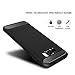 Galaxy S8 Plus Case (2017) by GAVIMAX with Shock Absorption and Carbon Fiber Design, Full-Body Flexible Inner Protection, Rubber Soft Skin, Metal Texture, Slim TPU Armor (Black)