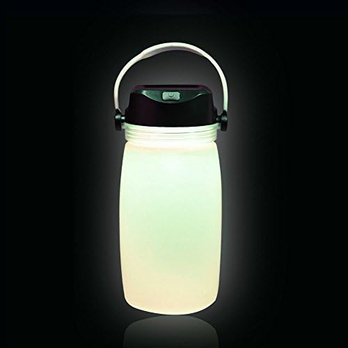 Lanterns Solar Lantern USB Led Foldable Waterproof Silicone Bottle Light Camping Hiking solar lantern solar lantern decorative Yellow