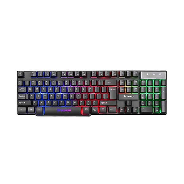 Marvo-Scorpion-CM375-4-in-1-Gaming-Starter-Kit Marvo CM375 4 in 1 Gaming Peripheral Set - 7 Colour Backlit Keyboard, 3200dpi Optical RGB Mouse, S Size 287mm x 244mm…