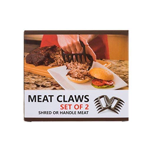 GEMAG Meat Claws, BBQ Meat Forks - Claw Handler Set for Pulling Brisket from Grill Smoker - Pulled Pork Shredder Claws - BPA Free Barbecue Paws