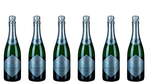Staatsweingut Freiburg Pinot Chardonnay Sekt Extra Brut (extra herb) (6 x 0.75 l)