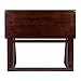 Winsome Wood Harrington Drop Leaf High Table, Antique Walnut