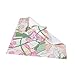 Molshine Portable Eyeglasses Case Hard Shell Glasses Cases for Women Men Reading Glasses (Apricot flower bird)