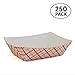 Paper Food Tray, Small Paperboard Tray for Carnivals, Fairs, Festivals, and Picnics. Holds Nachos, Fries, Hot Corn Dogs, and More! (250, 1 lb)